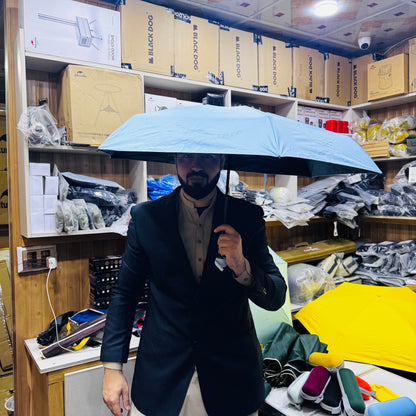 Single Person Compact Size Umbrella With Pouch