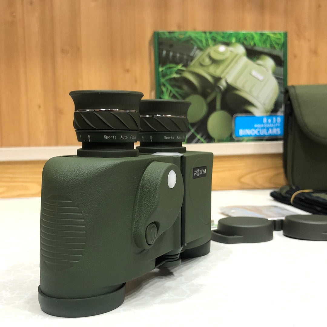 Marine & Military 8X30 Binoculars With Compass