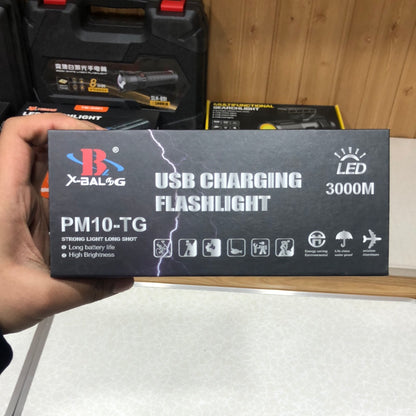 X-Balog High Power Zoomable Flashlight PM10-TG