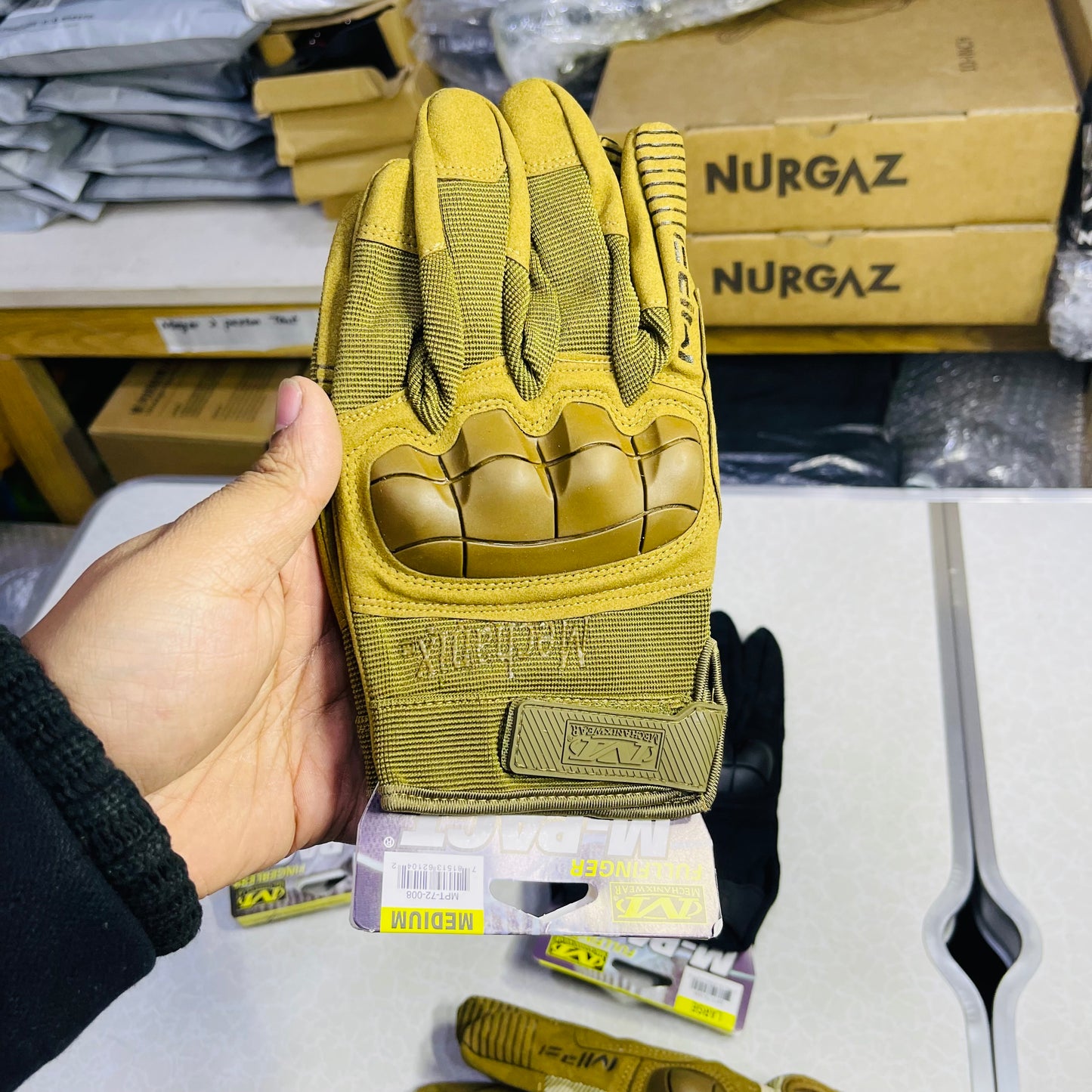 New Mechanix M-Pact Tactical Knuckle Protection Full Gloves – Touchscreen Compatible