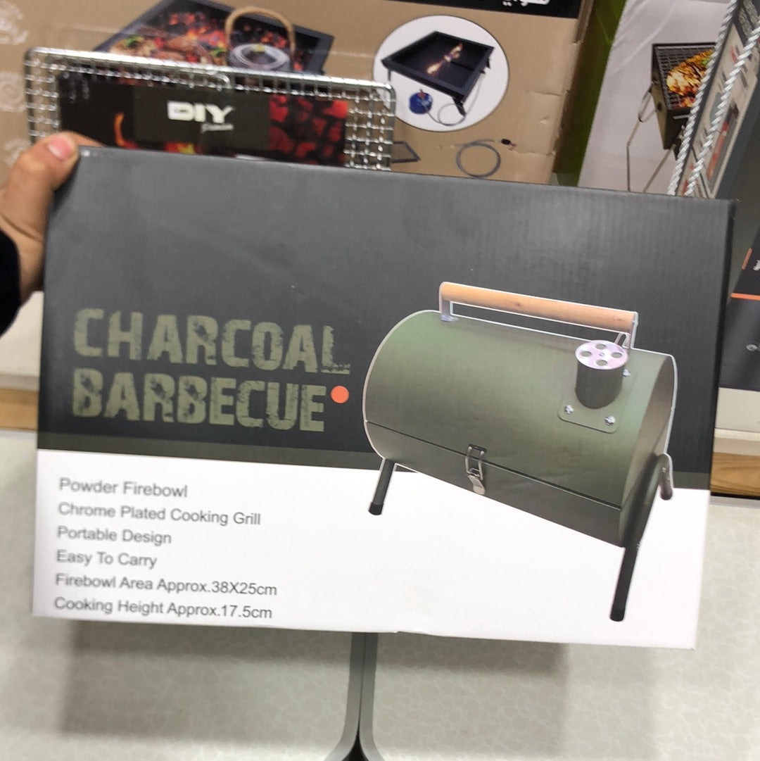 Stainless Steel Portable Barbecue Charcoal Grill