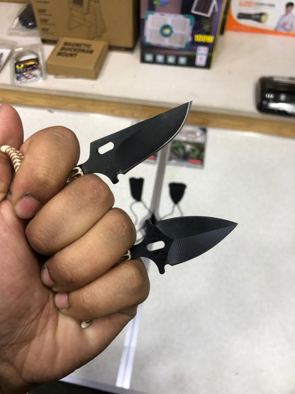 Multifunctional OX Skull Mini Neck Push Dagger