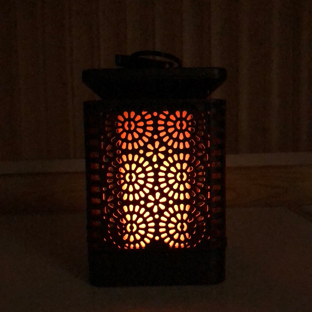 Solar flame Wall Lamp