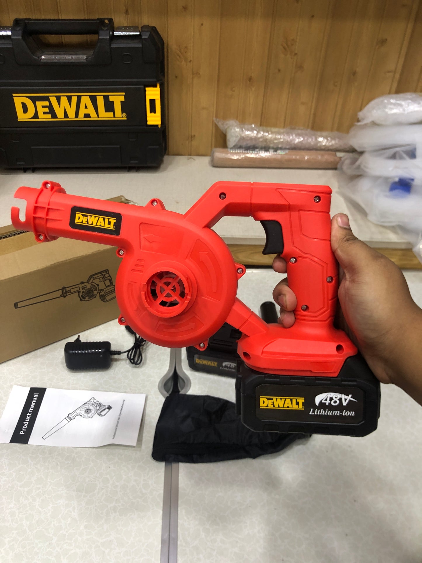 DEWALT 48v High Power Turbo Air Blower