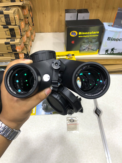 LANDVIEW 10X50 Marine Waterproof Binoculars with Compass