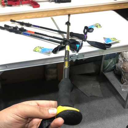 Retractable Exponent Aluminum Alloy Adjustable Hiking/Trekking Pole Stick