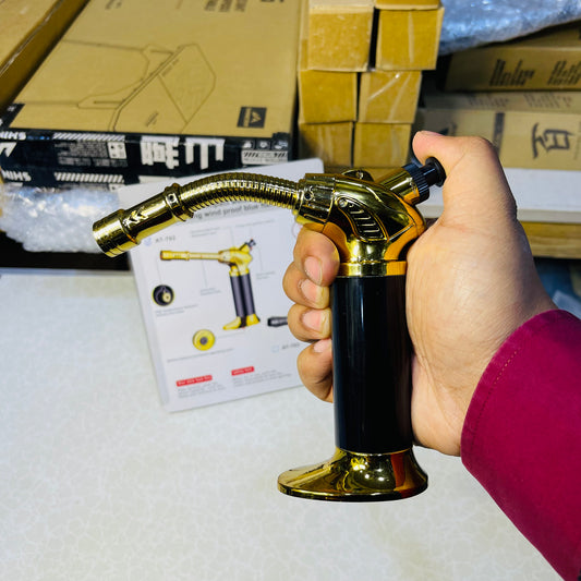 New Flexible Ignition Refillable Jet Flame Cigar Lighter At-702