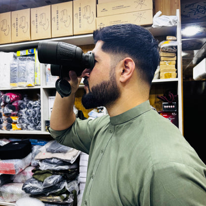 10x50 Waterproof Military Binoculars Built-in Compass