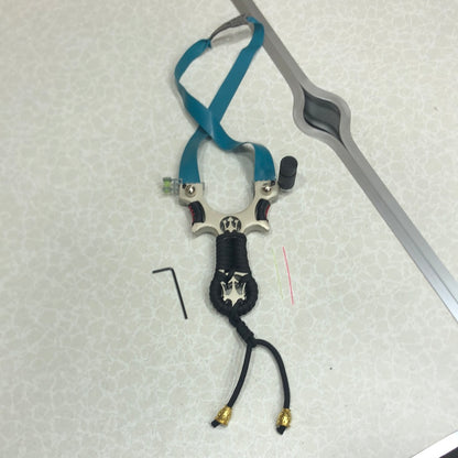 W Black Hunting Slingshot With Laser Sight