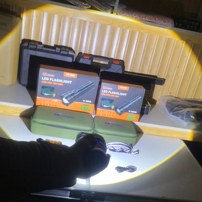 Most Powerful Led Flashlight Super Bright Long Range