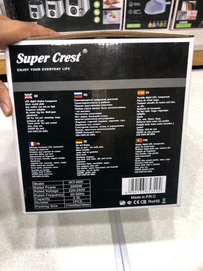 Super Crest 2000W Electric Kettle SCT-4025
