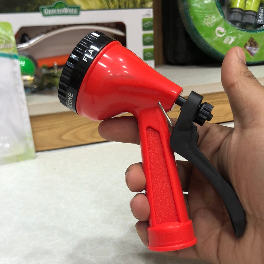 Garden Spray Gun with Nozzle & 5 Function jet spray