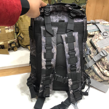 30L Military Style Waterproof Outdoor Backpack