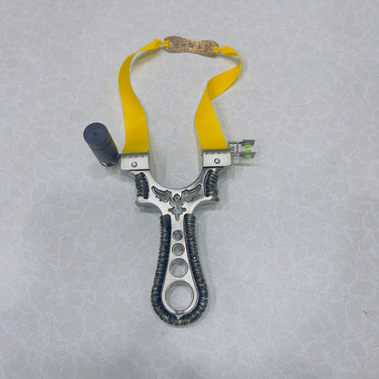 Outdoor Professional Camo Paracord Stainless Steel Slingshot