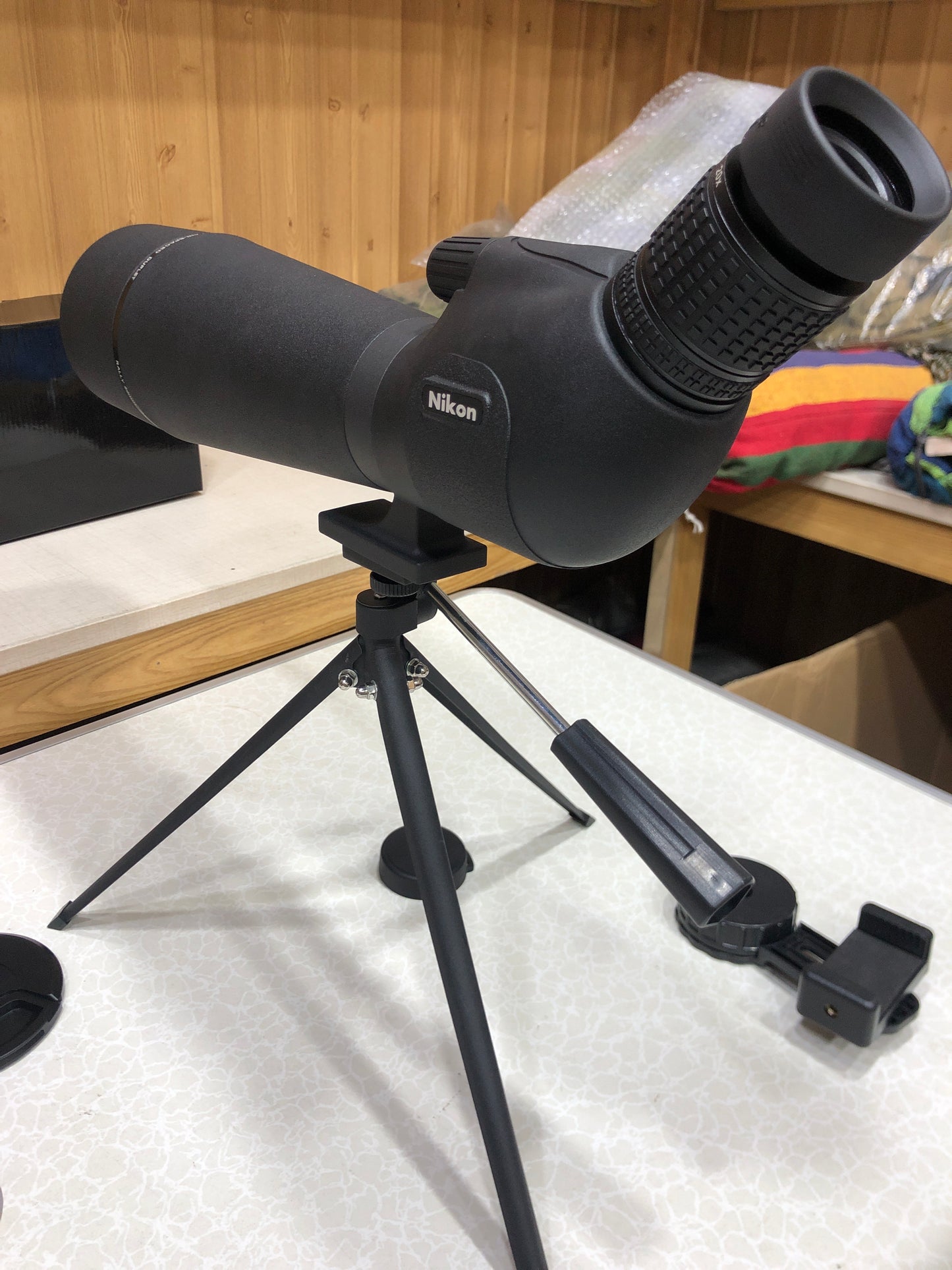 20-60x80 Spotting Scope with Tripod & Mobile Holder