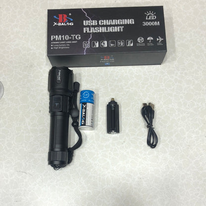X-Balog High Power Zoomable Flashlight PM10-TG