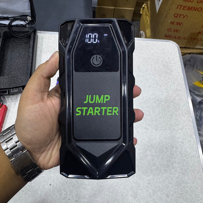 Portable Car Power Jump Starter + Power Banks Emergency Power Tool