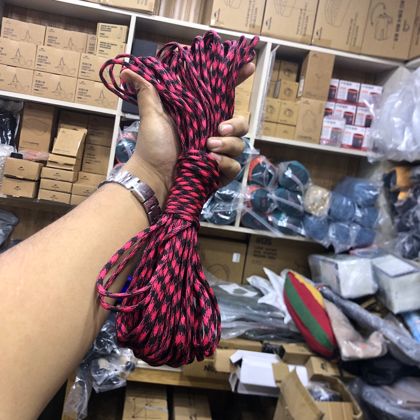 7 Cores 550lb 31M Paracord Rope