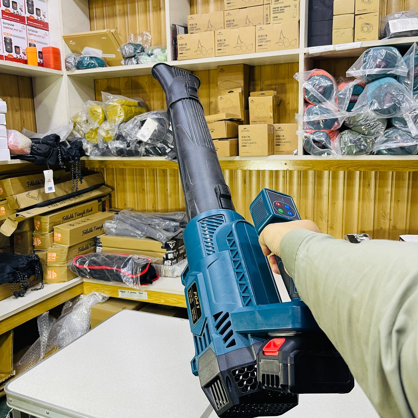 600W Super Strong Wind High Power Cordless Rechargeable Leaf Air Blower