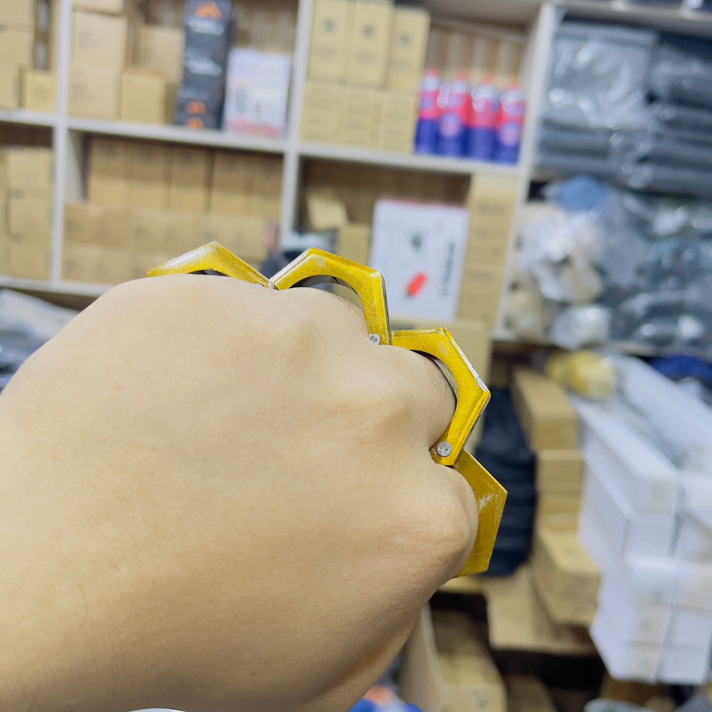 Hard Self-Defense Rings