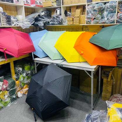 Single Person Compact Size Umbrella With Pouch