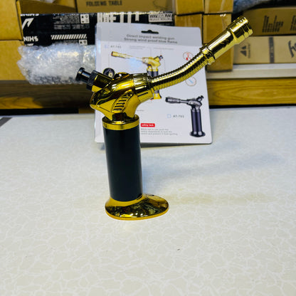 New Flexible Ignition Refillable Jet Flame Cigar Lighter At-702