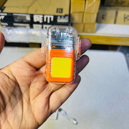 New Transparent Rechargeable COB Lamp + Cigarette Plasma Lighter