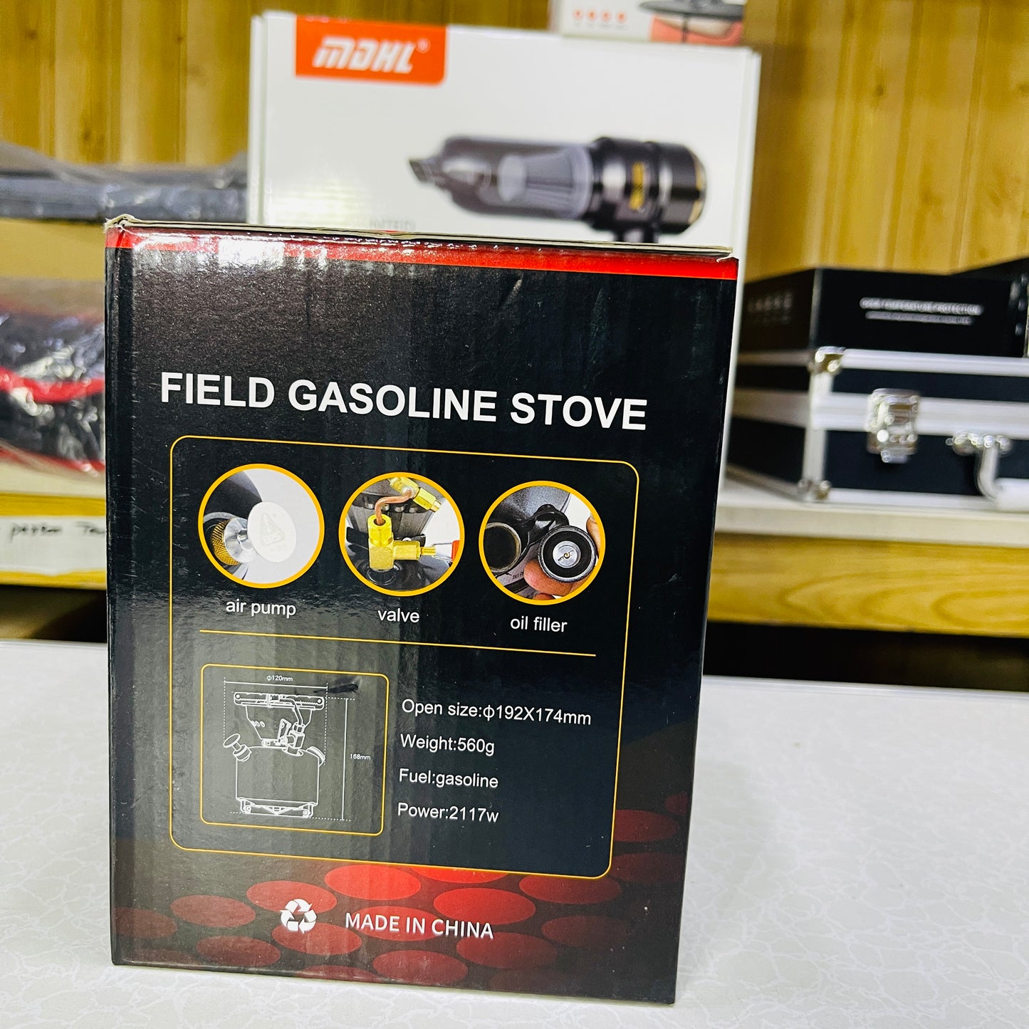 New High Altitude Camping Outdoor Multi Fuel Stove BRS-12A