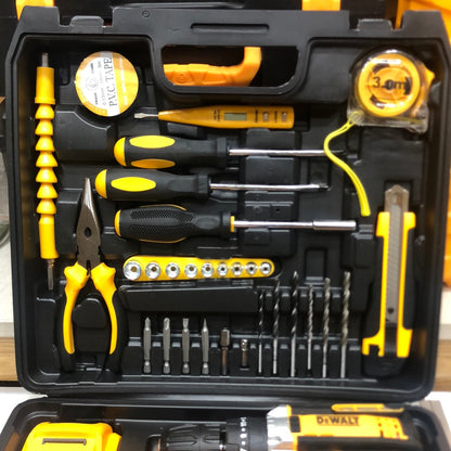 35Pcs Dewalt Multifunctional 36V High Speed Portable Cordless Drill Kit For Home Use