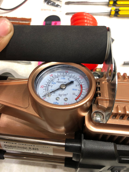 New Car Air Compressor Puncture Tool Kit With Box