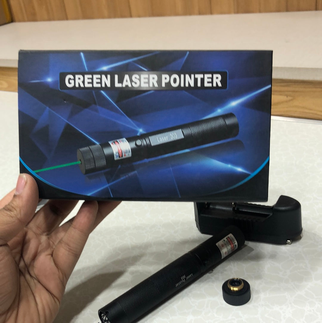 Rechargeable Powerful Green Laser Pointer – With More Then 4 KM