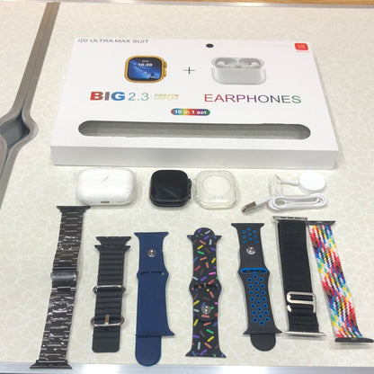 New 10 In 1 I20 ultra max suit Smart Watch For Mens