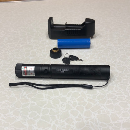 Rechargeable Powerful Green Laser Pointer – With More Then 4 KM