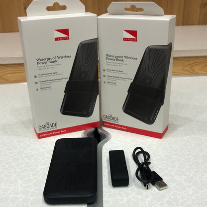 The Cascade Water Proof Wireless Charging PowerBank