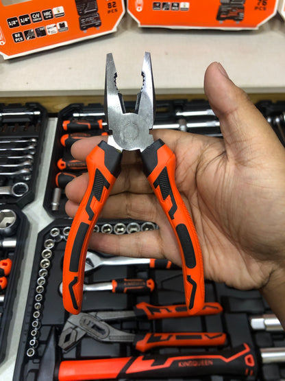 KINGSQUEEN 58pcs/76pcs/82pcs Chromium Stainless Steel Tools Sets