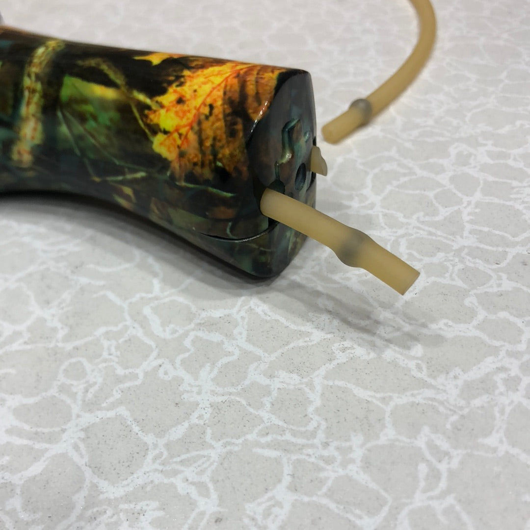 Camouflage Pulley Bow Slingshot With Rubber Band High Precision Shooting