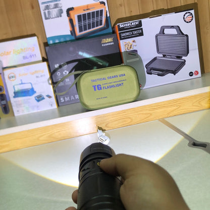 TG P90 Super Bright Rechargable Torch