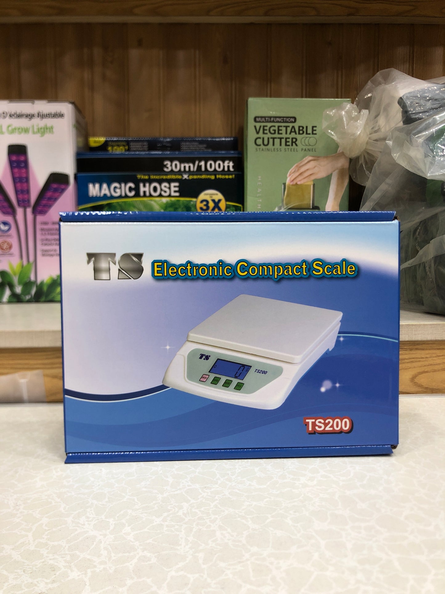 10kgx0.1g Electronic Pricing Scale Household, TS Electronics Compact Scale TS-200