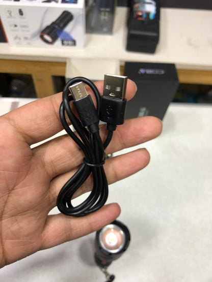 COBA High Power LED Flashlight With Fluorescent Absorbing Film Lumination CB-G706