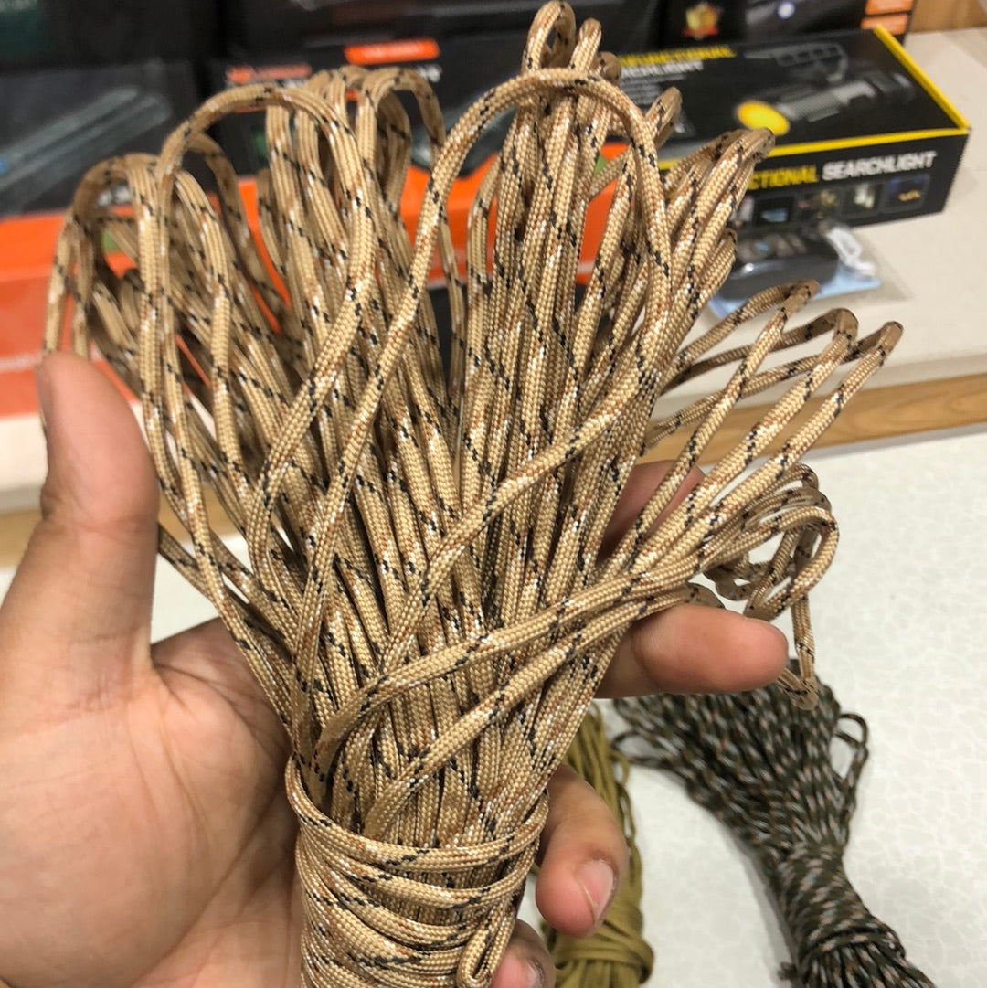 7 Cores 550lb 31M Paracord Rope