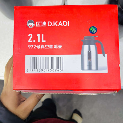 D.KADI 2.1L Vacuum Kettle For Home Use With 24hrs Hot & Cool