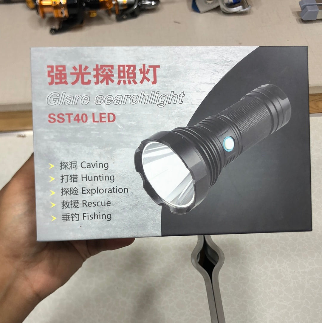 Super Bright High Beam Rechargeable Long Range Torch T40