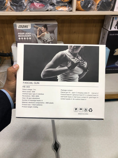 Triangle Shape Fascial Gun For Deep Tissue Muscle Relaxation & Pain Relief HB-003