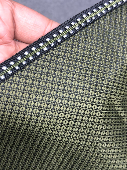 CAMP MASTER Deluxe Padded Cotton Portable Metal Arm Foldable Outdoor Chair