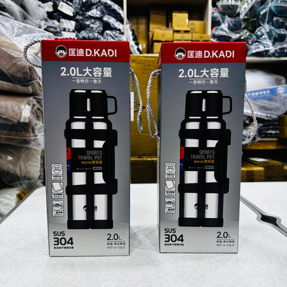 New 2L D.Kadi  Hot & Cool Insulated Thermos
