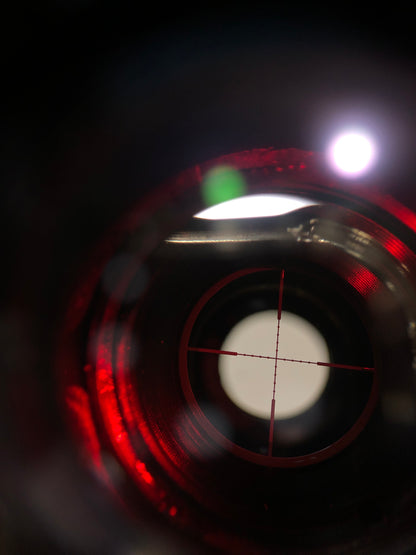 2.5-10x40 Double Illuminated Mil-dot + Red Laser Scope For Hunting