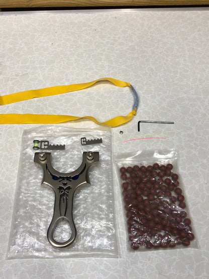 New Devil Eye Stainless Steel Outdoor Hunting Slingshot