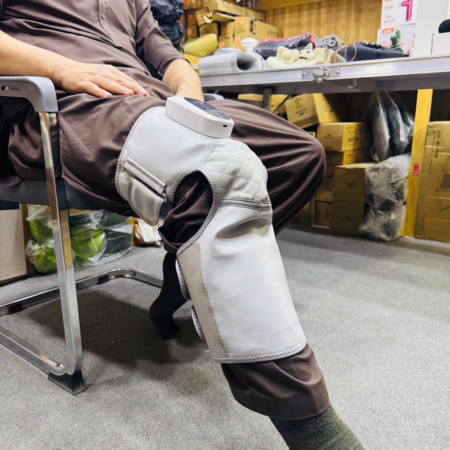 MDHL Hot Compress Knee & Leg Massager MD-9860