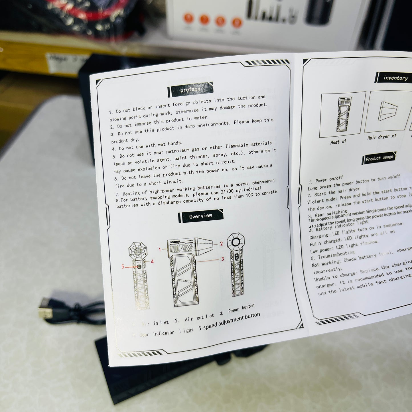 130,000 RPM Super Powerful Mini Brushless Violent Turbo Jet Fan