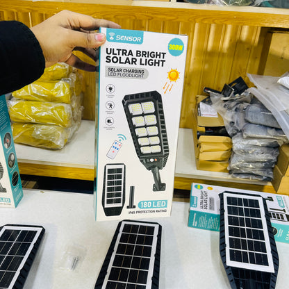 200W/300W/400W High-brightness Solar Powered Sensor Street lights